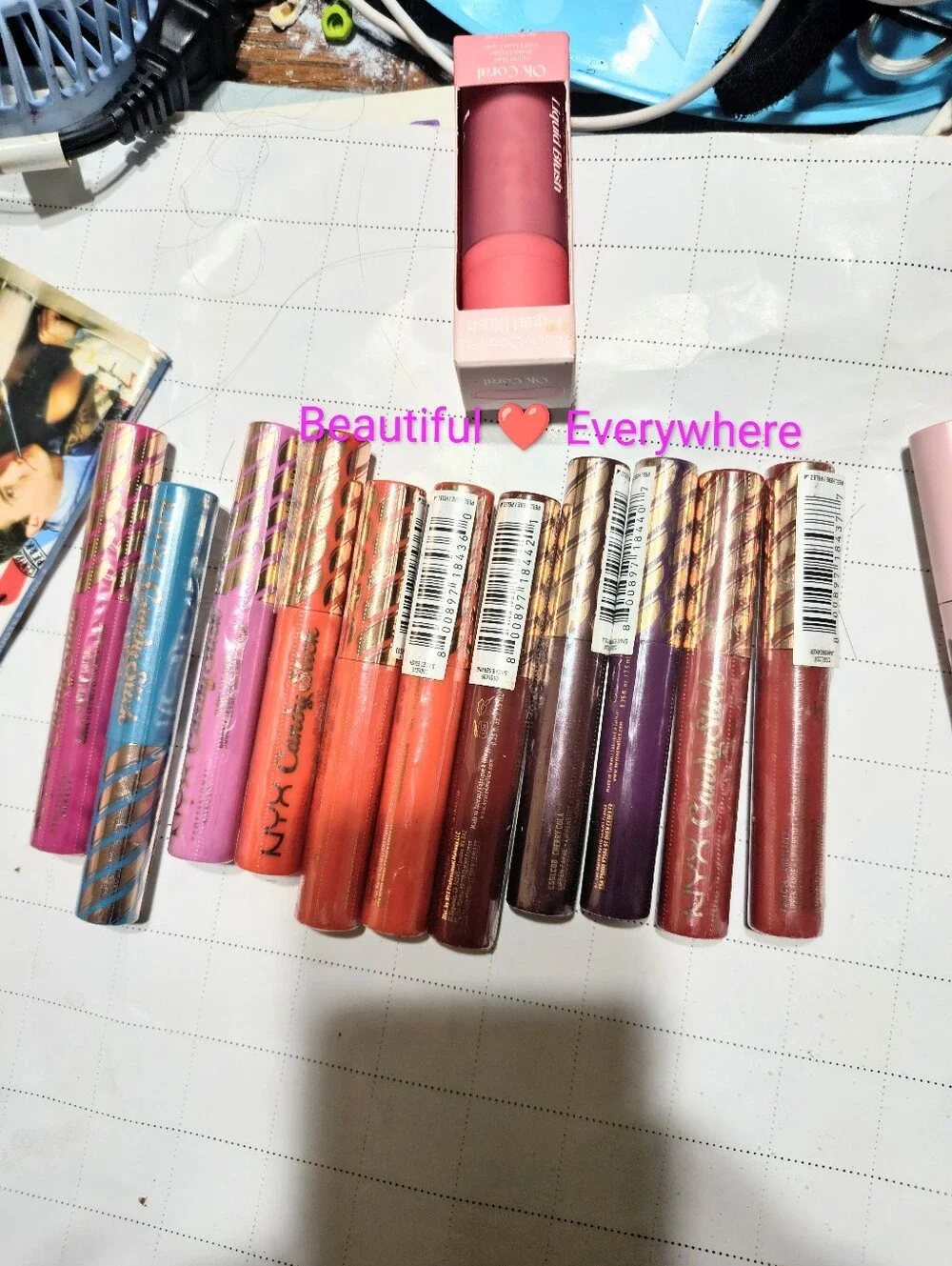 Vibrant Gloss Lipstick Collection - Multi Shade Set